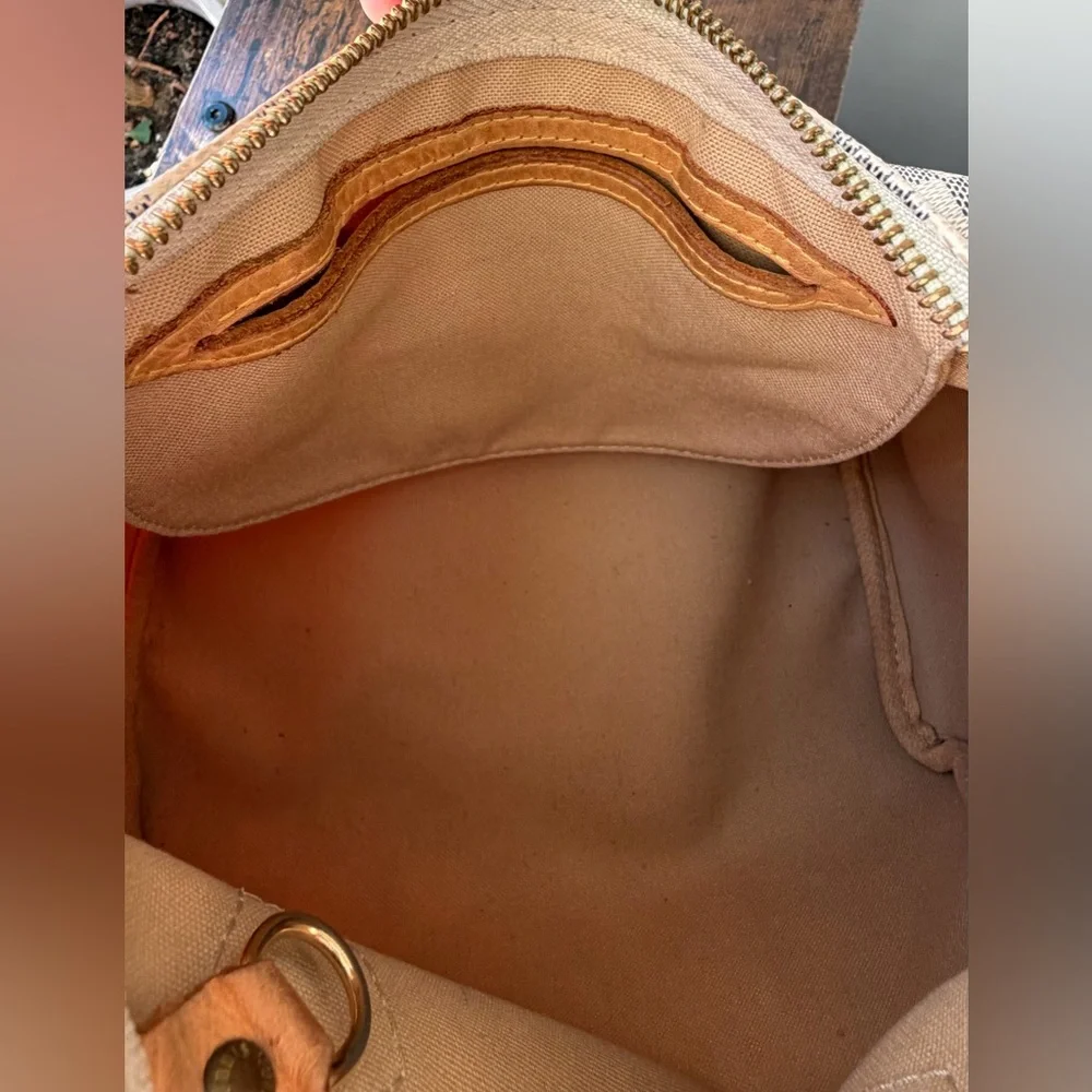 Louis Vuitton Speedy 25 Damier Azur Satchel Lock & Key - Picture 12 of 16